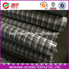 100% coton fil teint tissé tissu de lot de shirting TC fil teint chiné shirting tissu stocklot tissu en Chine